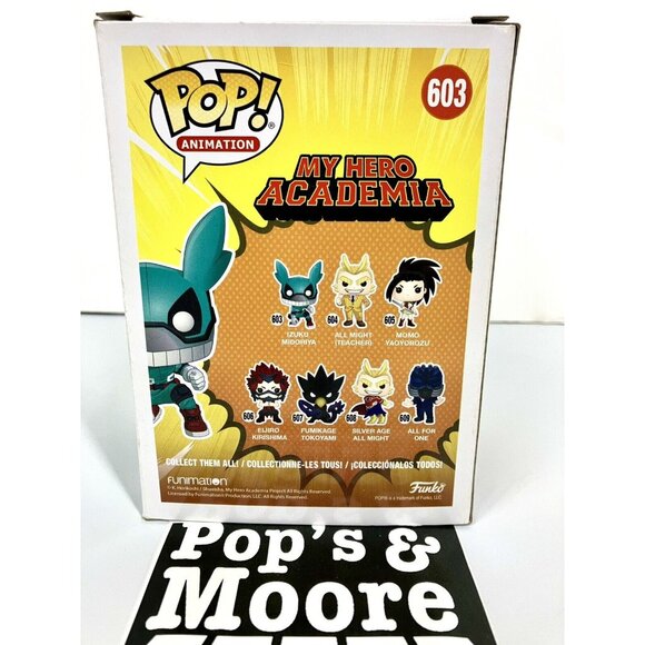 Funko Pop! My Hero Academia: Izuku Midoriya 603 Vinyl Figure With Damaged Box - Picture 4 of 14